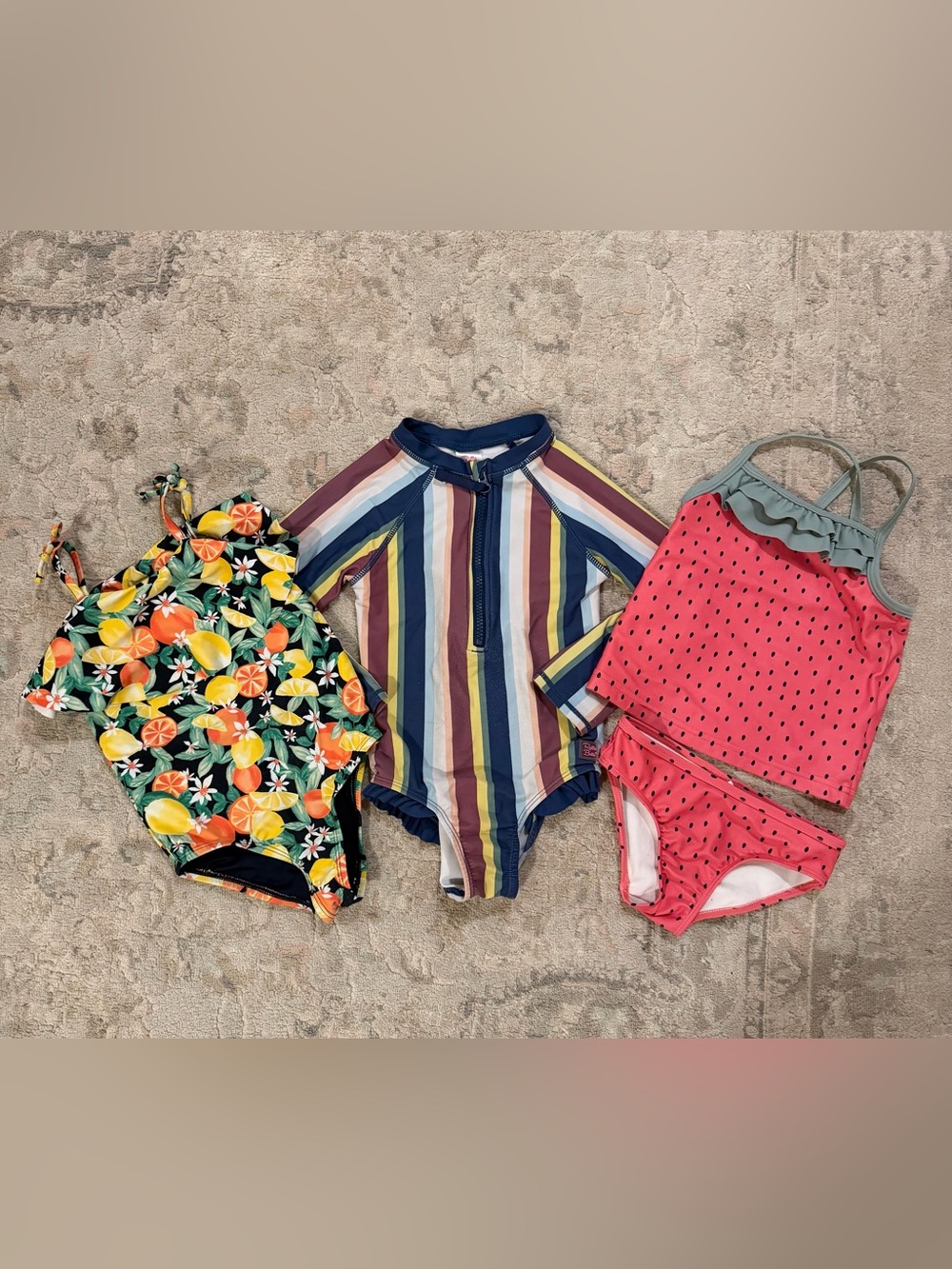 4T Toddler Swimsuits (Bundle of 3)